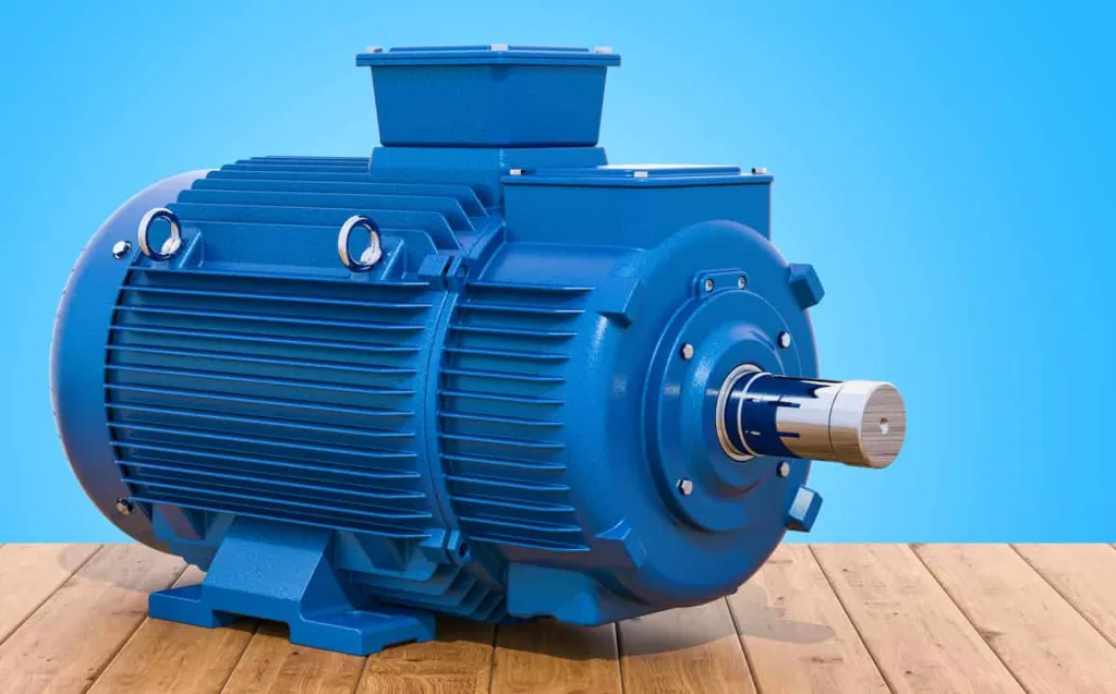 three phase induction motors in electric locomotive